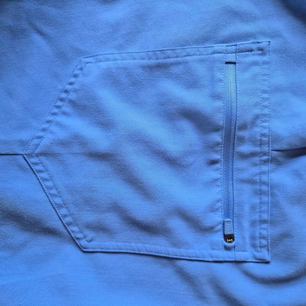VGUC FIGS Zamora Jogger Scrub Pants Ceil Blue Women’s X large PETITE - Picture 15 of 15